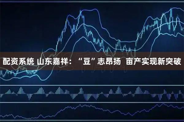 配资系统 山东嘉祥：“豆”志昂扬  亩产实现新突破